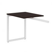 Брифинг приставка XQR 889 Легно темный/Белый 800х600х750