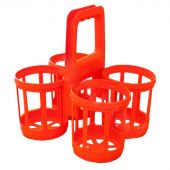 Корзина для транспортировки бутылок, на 4 места,п/п, Италия, 11002200