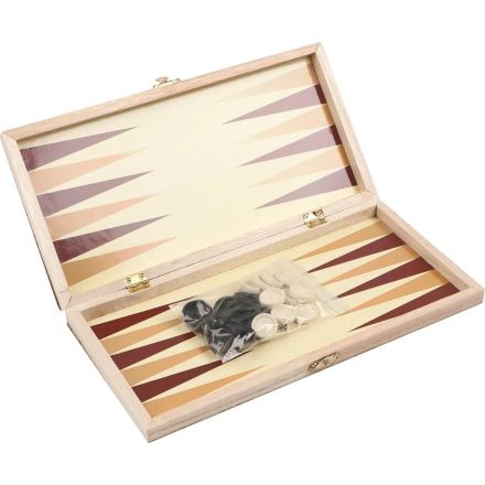 Настольная игра Нарды 'Лабарт', дерев доска 29x29см,с полем д/шашек,578808