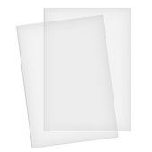 Обложки для переплета пластиковые Gbc прозрачные, А4, 700 мкм, 50шт СПб