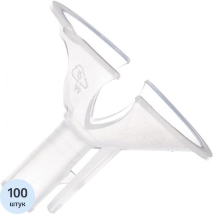 Зажимы Белые 100шт/уп Зажимы Белые 100шт/уп