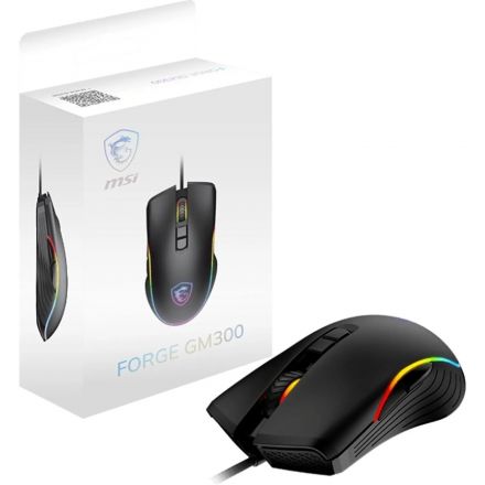 Мышь компьютерная MSI Forge GM300 7200dpi USB 6but (S12-0402300-HH9)черн Мышь компьютерная MSI Forge GM300 7200dpi USB 6but (S12-0402300-HH9)черн
