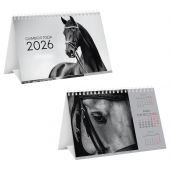 Календарь-домик настольный, 200*130 мм BG "Символ года", на гребне, 2026г.