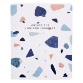 Тетрадь общая А5 48л.клетка,скрепка,Be Different,Terrazzo,N3594