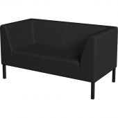 Диван MV_ERest_Bonus 2х местный. к/з черный Oregon 16