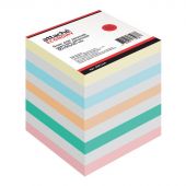 Блок для записей Attache Economy 90x90x90 мм разноцветный (плотность 65-80 г/кв.м)