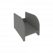 Riva Подставка под компьютер А.СБ-1 Металлик 280*448*305