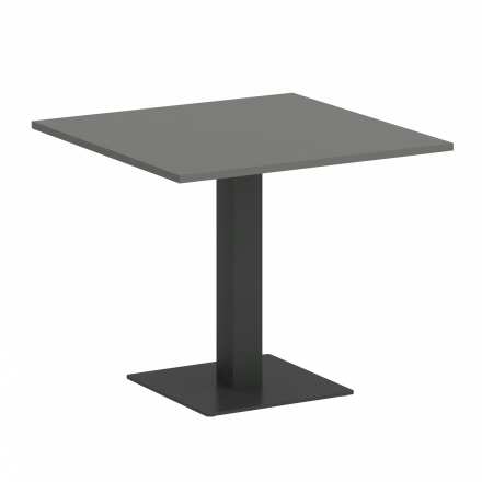 Home Office Стол квадратный VR.SP-5-90.2 Металлик/Антрацит металл 900*900*750 Home Office Стол квадратный VR.SP-5-90.2 Металлик/Антрацит металл 900*900*750