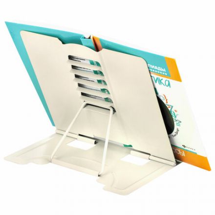 Подставка для книг и учебников BRAUBERG KIDS "Corgi Pup", регулируемый угол наклона, металл, 238054