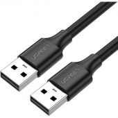 Кабель UGREEN US102 (10309) USB 2.0 A Male to A Male Cable.1м черный Кабель UGREEN US102 (10309) USB 2.0 A Male to A Male Cable.1м черный