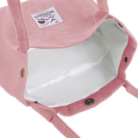 Сумка шоппер BRAUBERG MOMENTS, вельвет, 35х30 см, розовый, 271907 Сумка шоппер BRAUBERG MOMENTS, вельвет, 35х30 см, розовый, 271907