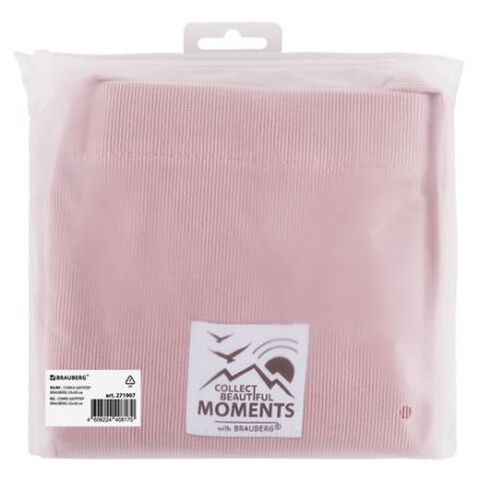 Сумка шоппер BRAUBERG MOMENTS, вельвет, 35х30 см, розовый, 271907 Сумка шоппер BRAUBERG MOMENTS, вельвет, 35х30 см, розовый, 271907