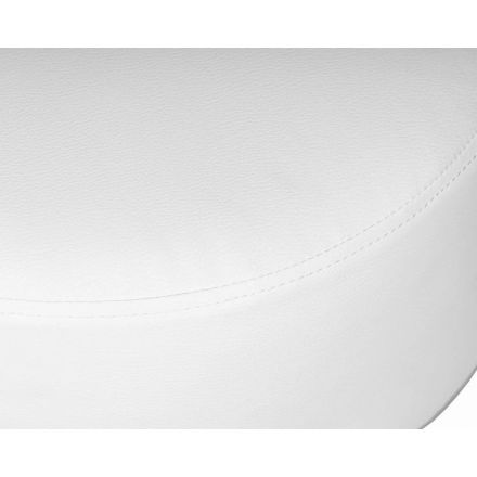 Табурет - Пуф LO_DOBRIN DANNY LM-2050_CH-M_EL белый PU Табурет - Пуф LO_DOBRIN DANNY LM-2050_CH-M_EL белый PU