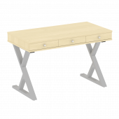 Home Office Стол письменный VR.SP-1-118.M Клён/Серый металл 1180*600*750 Home Office Стол письменный VR.SP-1-118.M Клён/Серый металл 1180*600*750