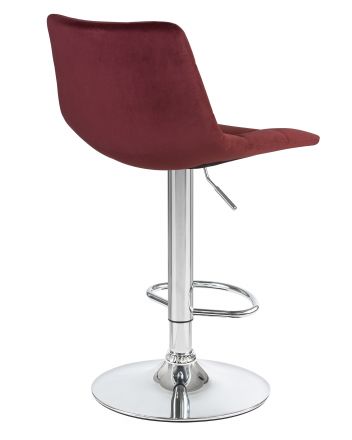 Набор 2 шт Стул барный DOBRIN TAILOR, винный велюр (MJ9-35)