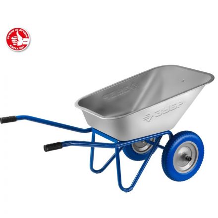 Тачка строительная двухколесная ЗУБР ПТ-300 110 л 240 кг