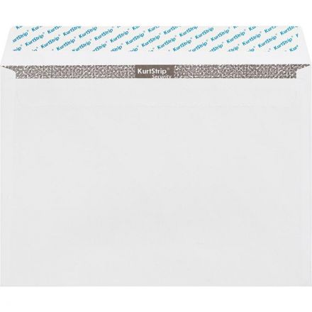 Конверт белый С4 стрип security 229х324 90г КОМУС 50 шт/уп