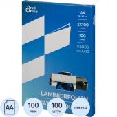 Пленка для ламинирования ProfiOffice 303x216 мм (А4) глянцевая (100 штук в упаковке)