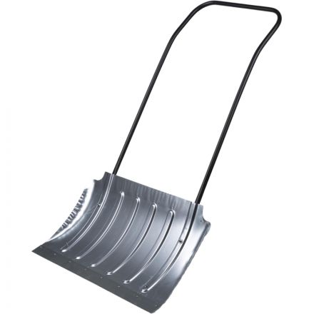 Движок для уборки снега РусТрейд формованный оцинк средний с металл накл Движок для уборки снега РусТрейд формованный оцинк средний с металл накл