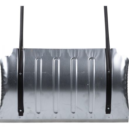 Движок для уборки снега РусТрейд формованный оцинк средний с металл накл Движок для уборки снега РусТрейд формованный оцинк средний с металл накл