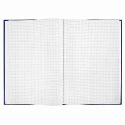 Книга учета 96 л., клетка, твердая, бумвинил, блок офсет, А4 200х290 мм, ОФИСМАГ, 130177