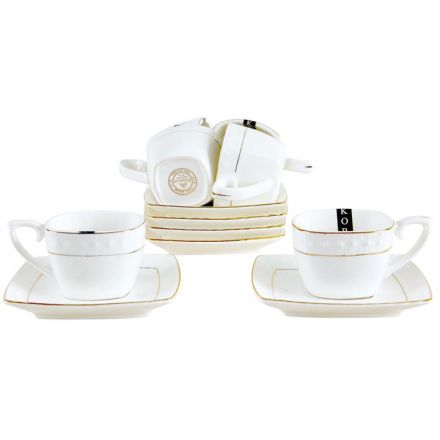 Набор кофейный Снежная королева 6перс 12предм 90мл