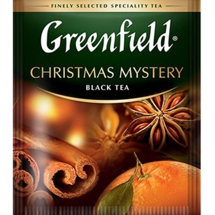 Чай Greenfield Christmas Mystery черный 25 пакетиков