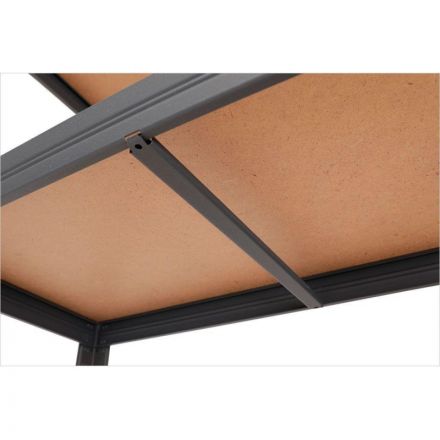 Стеллаж металлический 0MX_SBL 180KD/90x40/ 5 полок