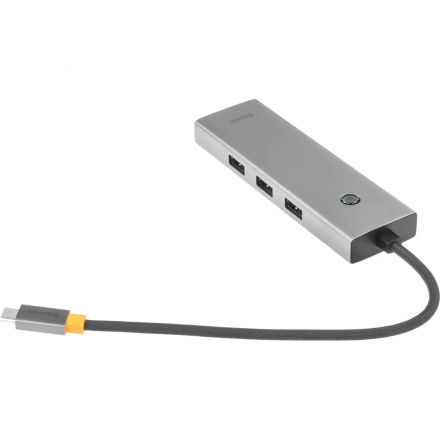 Разветвитель USB Baseus UltraJoy 6-Port Sp.Grey Type-C B00052807813-00 Разветвитель USB Baseus UltraJoy 6-Port Sp.Grey Type-C B00052807813-00