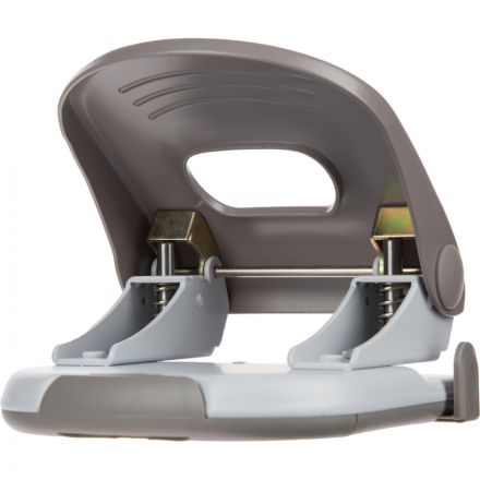 Дырокол Deli PRO E0120, макс.:40 л, металл, 2 отверстия, с линейкой, серый Дырокол Deli PRO E0120, макс.:40 л, металл, 2 отверстия, с линейкой, серый