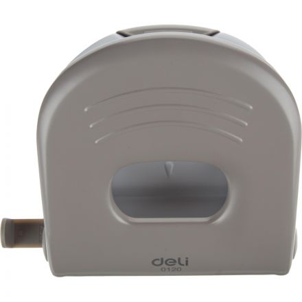 Дырокол Deli PRO E0120, макс.:40 л, металл, 2 отверстия, с линейкой, серый Дырокол Deli PRO E0120, макс.:40 л, металл, 2 отверстия, с линейкой, серый