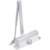 Доводчик дверной NOTEDO DC-090 SILVER  60-130 кг сереб. (10)