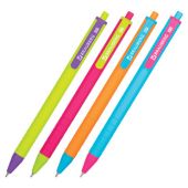 Ручка шариковая автоматическая BRAUBERG "MIX", СИНЯЯ, корпус ассорти, узел 0,7 мм, линия письма 0,35 мм, 143457 Ручка шариковая автоматическая BRAUBERG "MIX", СИНЯЯ, корпус ассорти, узел 0,7 мм, линия письма 0,35 мм, 143457