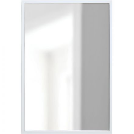 Зеркало МИР_в раме ПЛС 640x30x940 / 600x900 (365006140) белый
