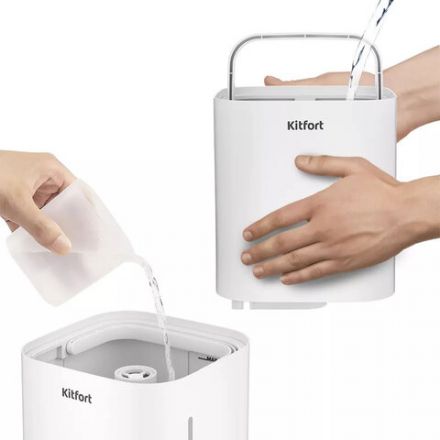 Увлажнитель воздуха KITFORT КТ-2810, объем бака 4 л, 25 Вт, белый