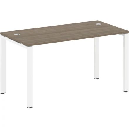 Стол Metal System Style П-обр. м/к БП.СП-3 1400x720x750 Вяз Благородн/Белый