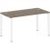 Стол Metal System Style П-обр. м/к БП.СП-3 1400x720x750 Вяз Благородн/Белый