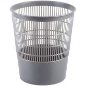 Корзина для бумаг СТАММ, 18л, сетчатая, серая