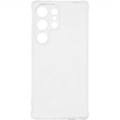 Чехол накладка PERO силикон для Samsung S25 Ultra прозрачный усиленный