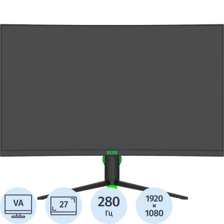 Монитор ELSA (EA271GX) 27/FHD/VA/280Hz/300cd/HDMI/DP