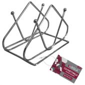 Салфетница треугольная 8,2х13х7,2 см, CLASSIC, хром, WEGLA (ВЕГЛА), 700238