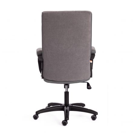 Кресло TRENDY (22) флок/ткань, серый, 29/TW-12