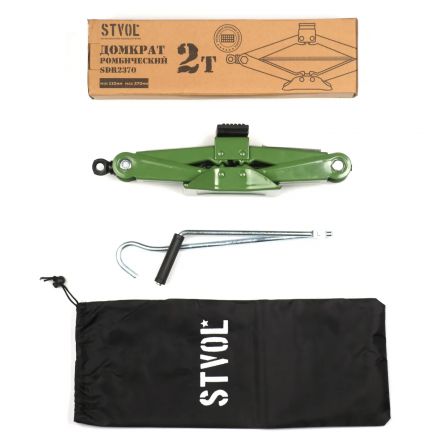 Домкрат ромбический Stvol 2т 110-370 мм (SDR2370)