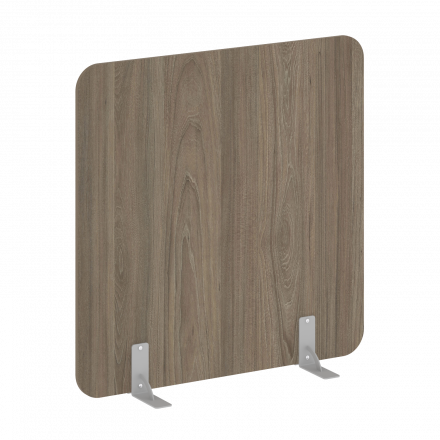 R-line Перегородки на металлических опорах на фетровых подпятниках DP.F-120-120 Вяз/Серый металл 1200*18*1200