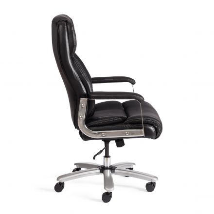 Кресло Atlant рецикл. кожа/иск. кожа, черный