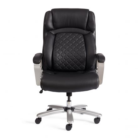 Кресло Atlant рецикл. кожа/иск. кожа, черный