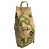 Уголь древесный Березофф Крафт-пакет с ручкой 1,3кг