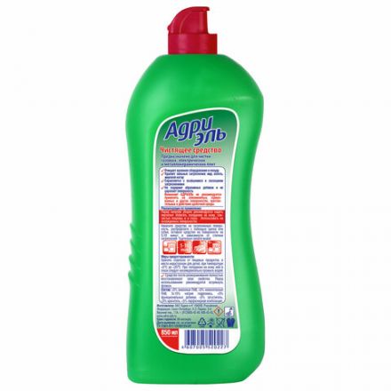 Гель чистящий для плит и кухонного оборудования 850 мл, АДРИЭЛЬ, 4607005520227