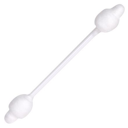 Ватные палочки детские 50 шт., с ограничителем, ЗОЛОТОЙ ИДЕАЛ, 100% хлопок, 116532