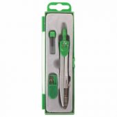 Готовальня BRAUBERG "Klasse", 3 предмета: циркуль 125 мм, точилка, грифель, пенал с подвесом, 210660